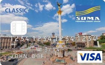 Consumer SUMA FCU Visa Credit Card image 