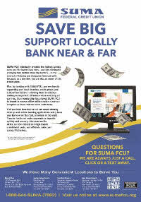 Save big with SUMA ad