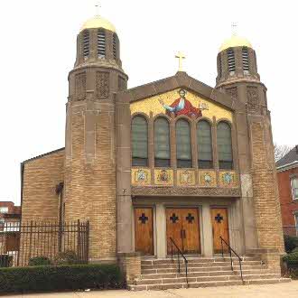 St Michael's Ukrainian Catholic Church in New Haven