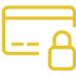 Credit Card and Lock Icon